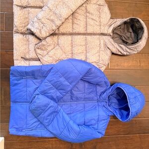 Kids Puffer Jackets in Blue and Gray- LXH/18-20H